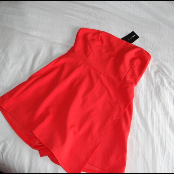 NWT - Fashion Nova Romper Coral - Picture 2 of 8